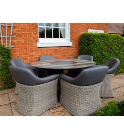 Meteor London 6 Chair Dining Set